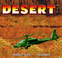 Image n° 4 - screenshots  : Desert Strike - Return to the Gulf